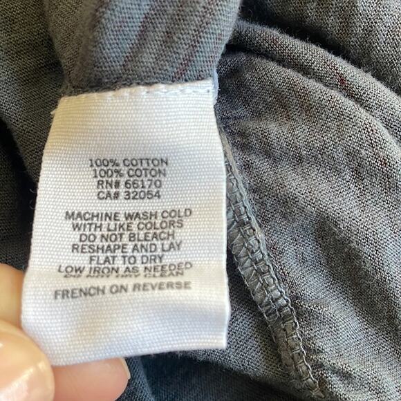 BDG Urban Outfitters Green Maroon Gray Stripe Tiered Tank Top Babydoll - Picture 5 of 5